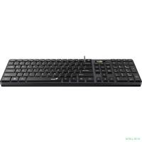 Клавиатура Genius SlimStar126 Black USB [31310017402/31310017417]