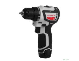 ИНТЕРСКОЛ ДА-10/12В бесщеточная аккумуляторная дрель-шуруповерт [687.2.2.70] { Li-ion, кейс, 2 аккум., 2Ач }