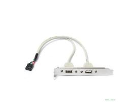 ORIENT C086L30, Планка портов в корпус 2xUSB 2.0, длина кабеля 30см, oem (31302)
