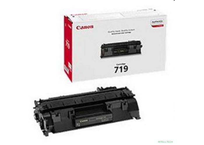 Canon Cartridge 719  3479B002 Картридж для LBP 6300dn/6650dn, MF 5840dn/5880dn/411DW, Черный, 2100 стр.