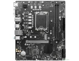 MSI PRO H610M-E DDR4 {H610, LGA1700, 2 DDR4, 1 PCI-Ex16, 1 PCI-Ex1, 1 M.2, 4 SATA3.0, 4 USB3.2Gen1, 8 USB 2.0}
