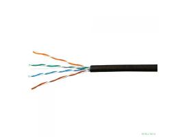 SkyNet Кабель UTP outdoor 4x2x0,46, медный, FLUKE TEST, кат.5e, однож., (305м) box, черный [CSL-UTP-4-CU-OUT](АК5010171/1693223)