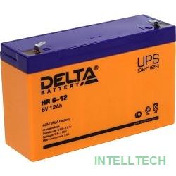 Delta HR 6-12 (12 А\ч, 6 В) свинцово- кислотный аккумулятор