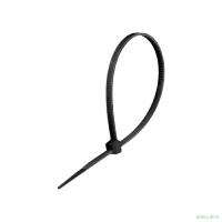 Exegate EX292903RUS Стяжка (хомут) нейлоновая ExeGate CV66-250x4.8B (нейлон 6.6, 250x4.8мм, неоткрывающаяся, halogen free, -40°C - +85°C, черная, 100 шт)