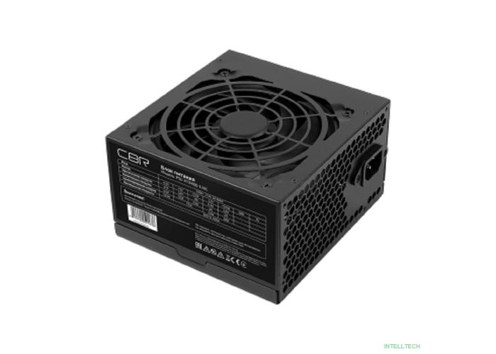Блок питания CBR ATX 400W, 12см fan, 20+4pin/1*4pin/1*IDE/2*SATA, кабель питания 1.2м, черный [PSU-ATX400-12EC] OEM