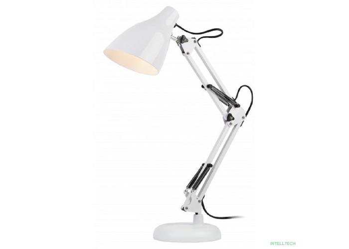 ЭРА Б0047196 Настольный светильник N-123-Е27-40W-W с основанием белый 
