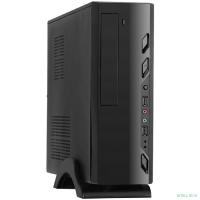 Exegate EX268695RUS Корпус MiniITX Exegate MI-208 Black, miniITX/mATX, <M400, 80mm>, 2*USB, Audio