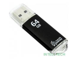Smartbuy USB Drive 64Gb V-Cut Black SB64GBVC-K3