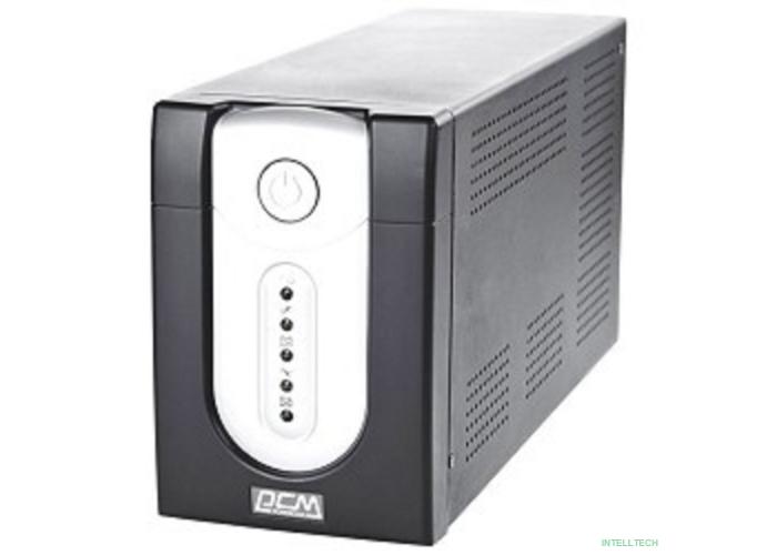 PowerCom Imperial IMP-1200AP ИБП {Line-Interactive, 1200VA / 720W, Tower, 6xIEC-320 С13: 4 с резервным питанием + 2 с фильтрацией, USB} (671478)
