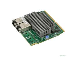 Supermicro AOC-MTG-i2TM Адаптер Supermuicro 2-port 10 Gigabit Ethernet Adapter with an internal bracket for 1U chassis