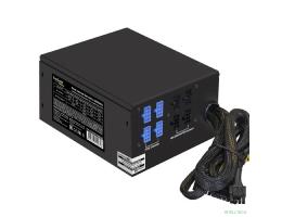 Exegate EX292198RUS Серверный БП 500W ExeGate ServerPRO-500RADS (ATX, for 3U+ cases, APFC, КПД 80% (80 PLUS), 14cm fan, 24pin, (4+4)pin, PCIe, 5xSATA, 4xIDE, FDD, Cable Management, black)