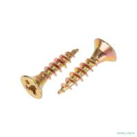 Rexant KR-01-3311-010 Саморез универсальный KRANZ 3х16, желтый цинк, короб (500 шт./уп.)