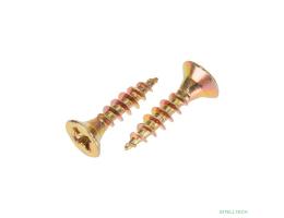 Rexant KR-01-3311-010 Саморез универсальный KRANZ 3х16, желтый цинк, короб (500 шт./уп.)