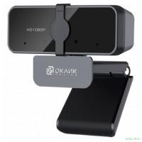 Оклик OK-C21FH черный 2Mpix (1920x1080) USB2.0 с микрофоном [1455507]