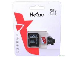 Micro SecureDigital 64GB Netac P500 ECO <NT02P500ECO-064G-R>  (с SD адаптером)