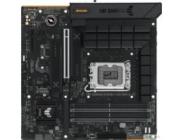 ASUS TUF GAMING B760M-PLUS WIFI II (Socket 1700, mATX, 4xDDR5(192GB),DP/HDMI, 1xPCIe 5.0x16/1xPCIe 4.0x4/1xPCIe 3.0, 1xLAN (2.5GbE), Wi-Fi, BT,4xSATA 6Gb/s, 3xM.2, 1xType-C, 3xUSB 3.2, 4xUSB 2.0)