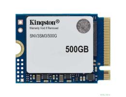 Kingston SSD NV3, 500GB, M.2(22x30mm), NVMe, PCIe 4.0 x4, 3D TLC, SNV3SM3/500G