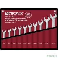 Thorvik W1S10TB Набор ключей гаечных рожковых серии ARC в сумке, 6-24 мм, 10 предметов