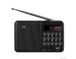 Perfeo радиоприемник цифровой PALM FM+ 87.5-108МГц/ MP3/ питание USB или 18650/ черный (i90-BL) [PF_A4870]