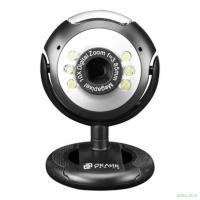 Оклик OK-C8825 черный 0.3Mpix (640x480) USB2.0 с микрофоном