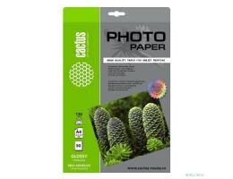 Cactus CS-GSA413050 Фотобумага A4/130г/м2/50л. глянцевое самоклей. для струйной печати
