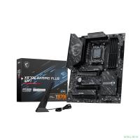 Материнская плата MSI X870E GAMING PLUS WIFI X870E, AM5, 4*DDR5, 3*PCIEx16, 1*PCIEx1, 3*M.2, 2*TypeC, 2*USB3.2Gen2, 6*USB3.2Gen1, 10*USB2.0, 4*SATA3.0, 5G, 1*Type-C(DP), HDMI, ATX, RTL