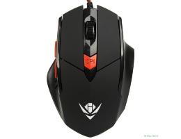 Мышь Dialog MOG-11U Nakatomi Gaming - 6 кнопок + ролик, USB ,черная