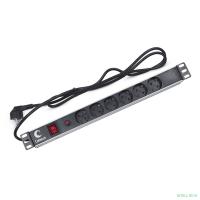 CABEUS PDU-6P-F-2EU БЛОК ЕВРОРОЗЕТОК ДЛЯ 19