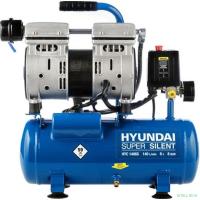 HYUNDAI HYC 1406S Компрессор поршневой, безмасляный { 140 л/мин, 230 В, 1400 об/мин., ресивер 6 л, поршней 2 шт., давление 8 бар., 14 кг }