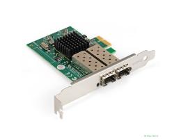 Exegate EX296229RUS Сетевой адаптер ExeGate EXE-82576-F2 (PCI-E x1 v2.0, порты 2xSFP, 10/100/1000Mbps, Gigabit Server NIC Intel Chipset 82576-F2)