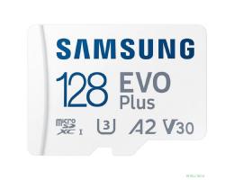 Micro SecureDigital 128GB Samsung EVO Plus Memory Card MB-MC128KA A2, Video Class 30, UHS Class 3 MB-MC128KA/APC/KR/AM