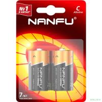 Nanfu Батарейка щелочная С  (LR14 2B) (2 шт. в уп-ке)