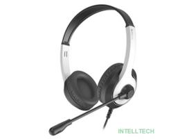 A4Tech Fstyler FH100U белый/черный 2м накладные USB (FH100U (PANDA))