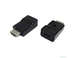 Gembird Переходник HDMI-VGA Cablexpert A-HDMI-VGA-001, 19M/15F