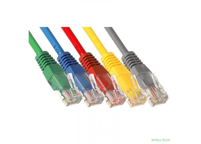 Exegate EX286376RUS Патч-корд LSZH UTP-RJ45-RJ45-5e-0,5M-LSZH-YL, UTP, cat.5e, 0.5м, желтый