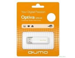 USB 2.0 QUMO 16GB Optiva 01 White [QM16GUD-OP1-white]