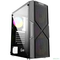 Powercase MISTRAL T4B, TEMPERED GLASS, 4X 120MM 5-COLOR FAN, ЧЁРНЫЙ, ATX (CMITB-L4)