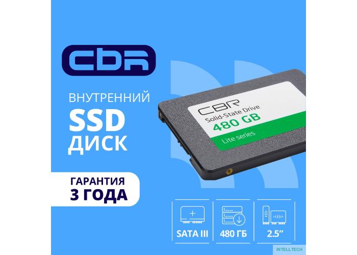 CBR SSD-480GB-2.5-LT22, Внутренний SSD-накопитель, серия 