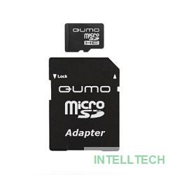 Micro SecureDigital 32Gb QUMO QM32(G)MICSDHC10 {MicroSDHC Class 10, SD adapter}