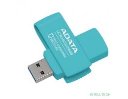 A-DATA Flash Drive 256GB <UC310E-256G-RGN> UC310E, USB 3.2, зеленый