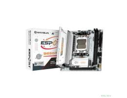 MAXSUN MS-eSport B650ITX WIFI ICE (Socket AM5, mini-ITX, 2*DDR5(96Gb), DP/HDMI,  2*SATA3, 2*M.2,  1*PCIEx16, 4*USB2.0, 2*USB 3.0,  LAN 1*2,5G, Bluetooth5.2,  Wi-Fi 802.11ax, RTL)