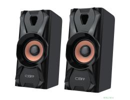 CBR CMS 720, Акустическая система 2.0, питание USB, 2х3 Вт (6 Вт RMS), материал корпуса пластик, 3.5 мм линейный стереовход, цвет чёрный