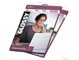 Perfeo PF-GLA4-115/100 Бумага Perfeo глянцевая 100л, A4 115 г/м2 (G12)