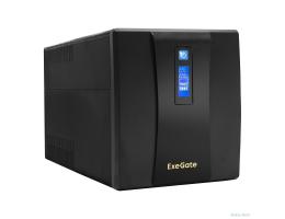 Exegate EP212520RUS ИБП Exegate Power  Smart ULB-1500 LCD <1500VA/950W, LCD, AVR, 4*Schuko, USB, Black>