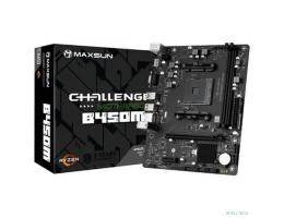 MAXSUN MS-Challenger B450M (Socket  AM4, mATX, 2*DDR4, VGA/HDMI, 4*SATA3, 1*M.2, 1*PCIEx16/1*PCIEx1, 2*USB2.0, 2*USB 3.2 Gen1, LAN 1*1G, RTL)