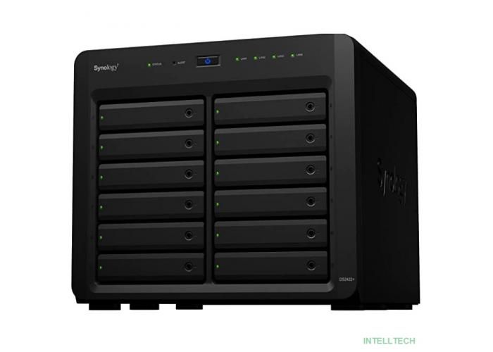 Synology DS2422+ QC2.2GHz CPU/4GB(up to 32GB)/RAID 0,1,5,6,10/up to 12 SATA SSD/HDD (3.5