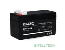 Delta DT 12012 (1.2 А\ч, 12В) свинцово- кислотный аккумулятор  