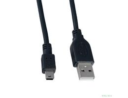 PERFEO Кабель USB2.0 A вилка - Mini USB вилка, длина 0,5 м. (U4304)
