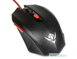 Мышь Dialog MOG-08U Nakatomi Gaming - 6 кнопок + ролик, USB ,черная