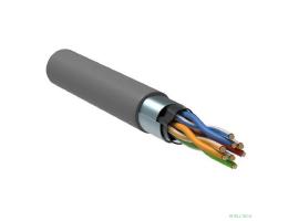 Rexant (01-0152-R) Кабель витая пара F/UTP, CAT 5е, PVC, 4PR, 24AWG, INDOOR, SOLID, серый, 305м, серия LIGHT